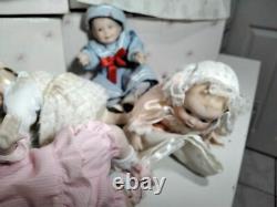 Ashton-drake galleries porcelain doll with box set of 8