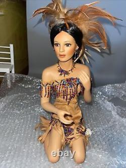 Ashton drake onatah princess of the fall Porcelain doll 12