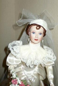 Ashton drake porcelain bride dolls
