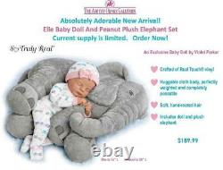 Asthon Drake Elle & Peanut Baby Doll With Plush Elephant by Violet Parker