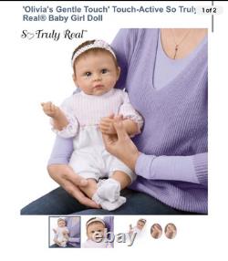 Authentic Ashton Drake Olivia's Gentle Touch Limited Edition Collectible NEW
