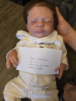Authentic Reborn Baby Doll Bam Bam by Coy's Cuties Pamela Coy COA