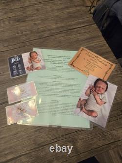 Authentic Reborn Baby Doll Bam Bam by Coy's Cuties Pamela Coy COA