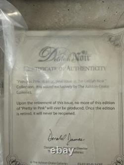 Authentic The Ashton-Drake Galleries- Delilah Noir Dolls w Box 2 Dolls total