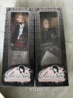 Authentic The Ashton-Drake Galleries- Delilah Noir Dolls w Box 2 Dolls total