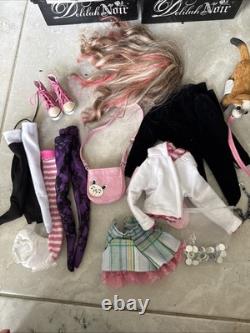 Authentic The Ashton-Drake Galleries- Delilah Noir Dolls w Box 2 Dolls total