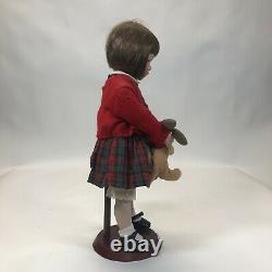 Authentic handcrafted porcelain doll Schoolgirl Jenny By Dianna Effner 15