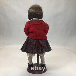 Authentic handcrafted porcelain doll Schoolgirl Jenny By Dianna Effner 15