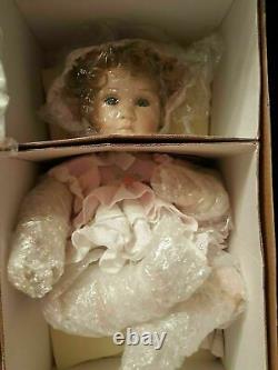 Baby Bo Peep NEW Fairy Tales with Lamb and Blanket Porcelain Doll Ashton Drake