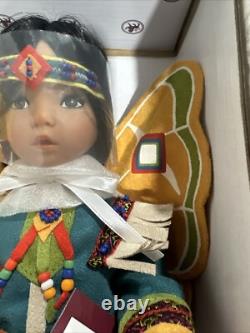 Beautiful Butterfly Dancer Vinyl Doll By Diana Efner 12 Ashton Drake Rare