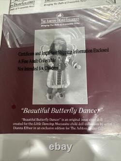 Beautiful Butterfly Dancer Vinyl Doll By Diana Efner 12 Ashton Drake Rare