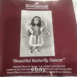 Beautiful Butterfly Dancer Vinyl Doll By Diana Efner 12 Ashton Drake Rare