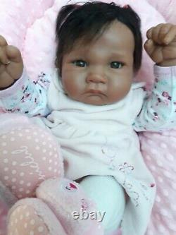 Beautiful Ethnic Baby Doll Ashton Drake 18 by Sandy Faber