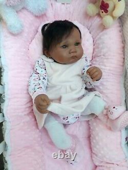 Beautiful Ethnic Baby Doll Ashton Drake 18 by Sandy Faber