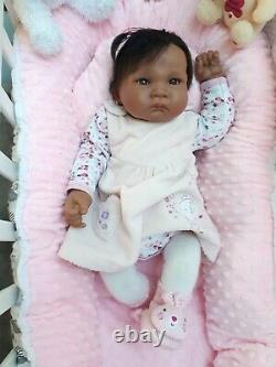 Beautiful Ethnic Baby Doll Ashton Drake 18 by Sandy Faber