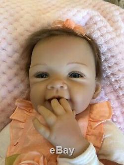 Beautiful Realistic baby girl, very SOFT doll/ Ashton Drake G, / Waltraud Hanl