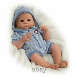 Benjamin So Truly Real Weighted Newborn Baby Boy Doll 17' by Ashton Drake New