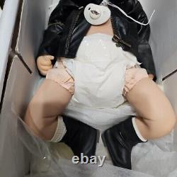 Biker Baby Doll Ashton-Drake Galleries Joey, Born To Ride Beauty Pig Harley Hog