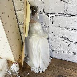 Blossom Of Romance Bride Doll Ashton-Drake Porcelain Doll Swarovski