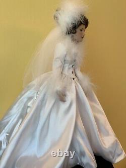 Bride Doll, Porcelain, Winter Romance by Sandra Bilotto 1996 NIB