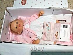 COA Signed Linda Murray Ashton Drake Baby Girl Doll Truly Real Lifelike poseable