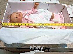 COA Signed Linda Murray Ashton Drake Baby Girl Doll Truly Real Lifelike poseable