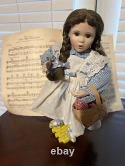 COLLECTORS 3 Porc DOLLs DOROTHY, Tin Man, Scarecrow Ashton Drake Gall Free Shipp
