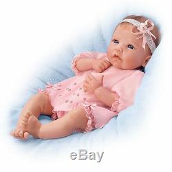 Claire 18 Inch Realistic Silicone Baby Girl Doll from Ashton Drake New