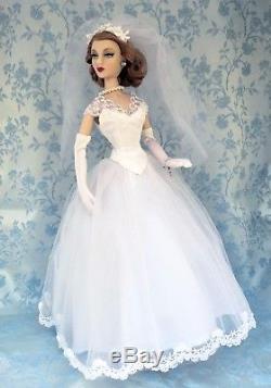 Cocoa Crisp Gene Integrity with OOAK Bridal Gown and Original Outfit