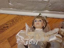 Collection of all 4 Ashton Drake Galleries 1900s Wedding Dress porcelain dolls