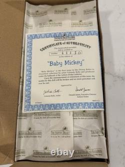 Complete Set Of 6 Ashton Drake Disney Babies Dreamland Porcelain Dolls With Basket