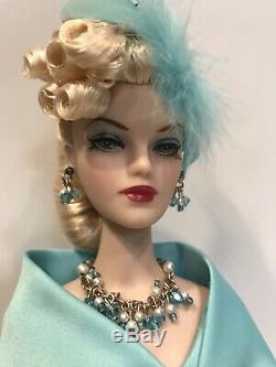 Created By Matisse Aqua Dress -shawl-hat-jewelry-shoes-fits Gene-madra-no Doll