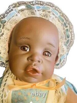 Danielle' LAST IN SERIES-Yolanda Bello-African American Porcelain DOLL-NEW NEW