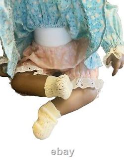 Danielle' LAST IN SERIES-Yolanda Bello-African American Porcelain DOLL-NEW NEW