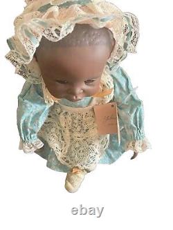 Danielle' LAST IN SERIES-Yolanda Bello-African American Porcelain DOLL-NEW NEW