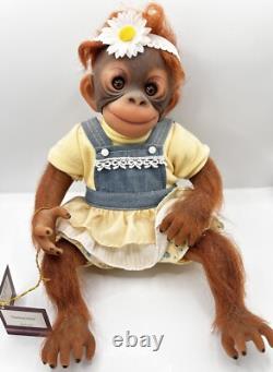 Darling Daisy Ashton Drake So Truly Real Monkey Doll by Amy Ferreira RETIRED