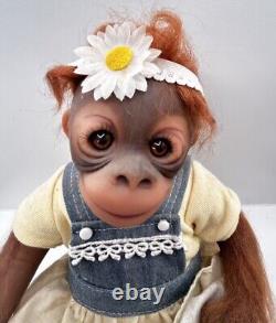 Darling Daisy Ashton Drake So Truly Real Monkey Doll by Amy Ferreira RETIRED