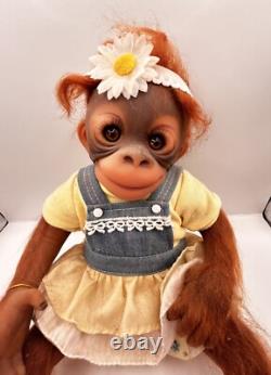 Darling Daisy Ashton Drake So Truly Real Monkey Doll by Amy Ferreira RETIRED