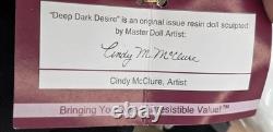 Deep Dark Desire Doll Dragon Original Issue Resin Cindy McClure Ashton Drake New