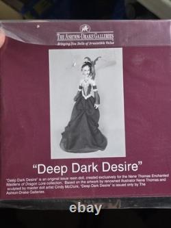 Deep Dark Desire Doll Dragon Original Issue Resin Cindy McClure Ashton Drake New