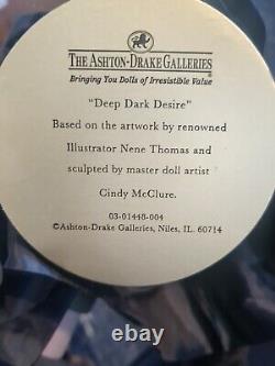 Deep Dark Desire doll NEW dragon original issue resin Cindy McClure Ashton Drake