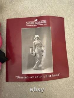 Diamonds Are A Girl's Best Friend Marilyn Monroe Doll Ashton-drake No Business