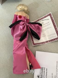 Diamonds Are A Girl's Best Friend Marilyn Monroe Doll Ashton-drake No Business