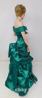 Diana Princess of Wales Ashton Drake Tomescu doll 1998 Green Portrait gown 20