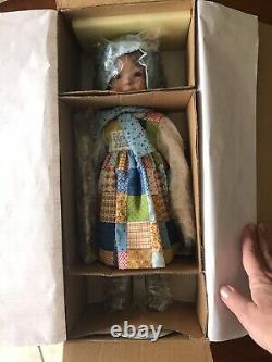 Dianna Effner Holly Hobby Autum Porcelain Collectible Doll