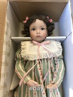Dianna Effner porcelain doll, Emily 16 With COA Ashton Drake Limited Ed doll