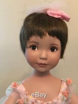 Dianna Effner's Tina, 15 inch porcelain ballerina doll, Ashton Drake