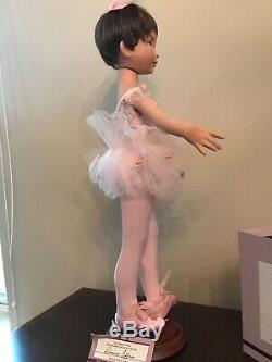 Dianna Effner's Tina, 15 inch porcelain ballerina doll, Ashton Drake