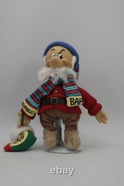 Disney Snow White & the Seven Dwarfs Christmas Porcelain Dolls Ashton Drake Set