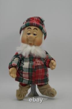 Disney Snow White & the Seven Dwarfs Christmas Porcelain Dolls Ashton Drake Set
